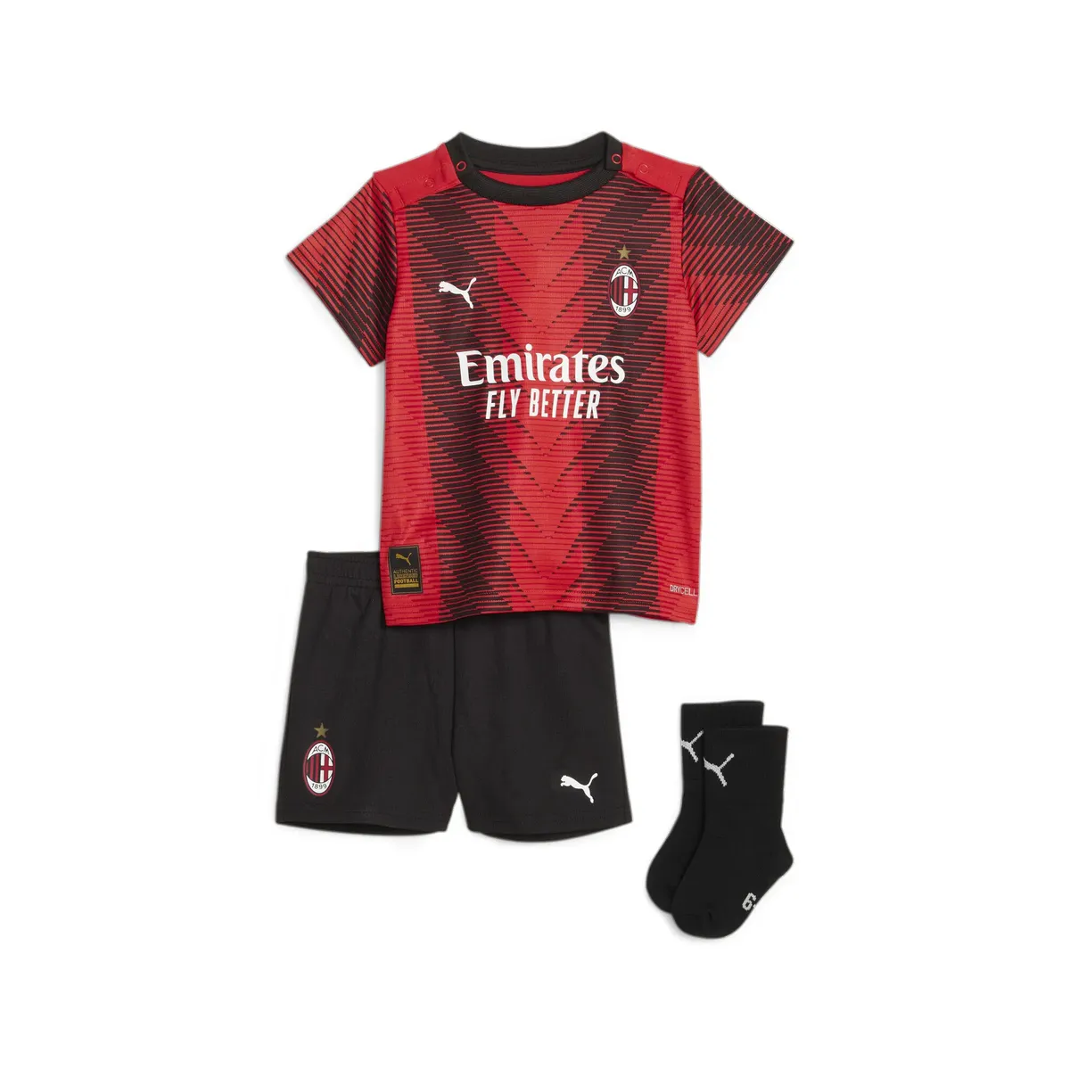

Спортивный костюм PUMA "Детская домашняя майка AC Milan 23/24", красный
