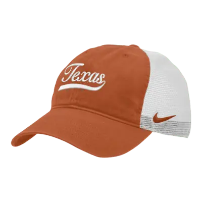 

Бейсболка Nike Texas Heritage86 College Trucker Hat, цвет Dark Orange