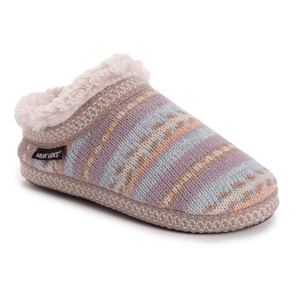 MUK LUKS Женские тапочки Colette, цвет Multi Stripes
