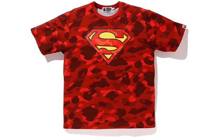 

Футболка мужская красная A Bathing Ape, красный