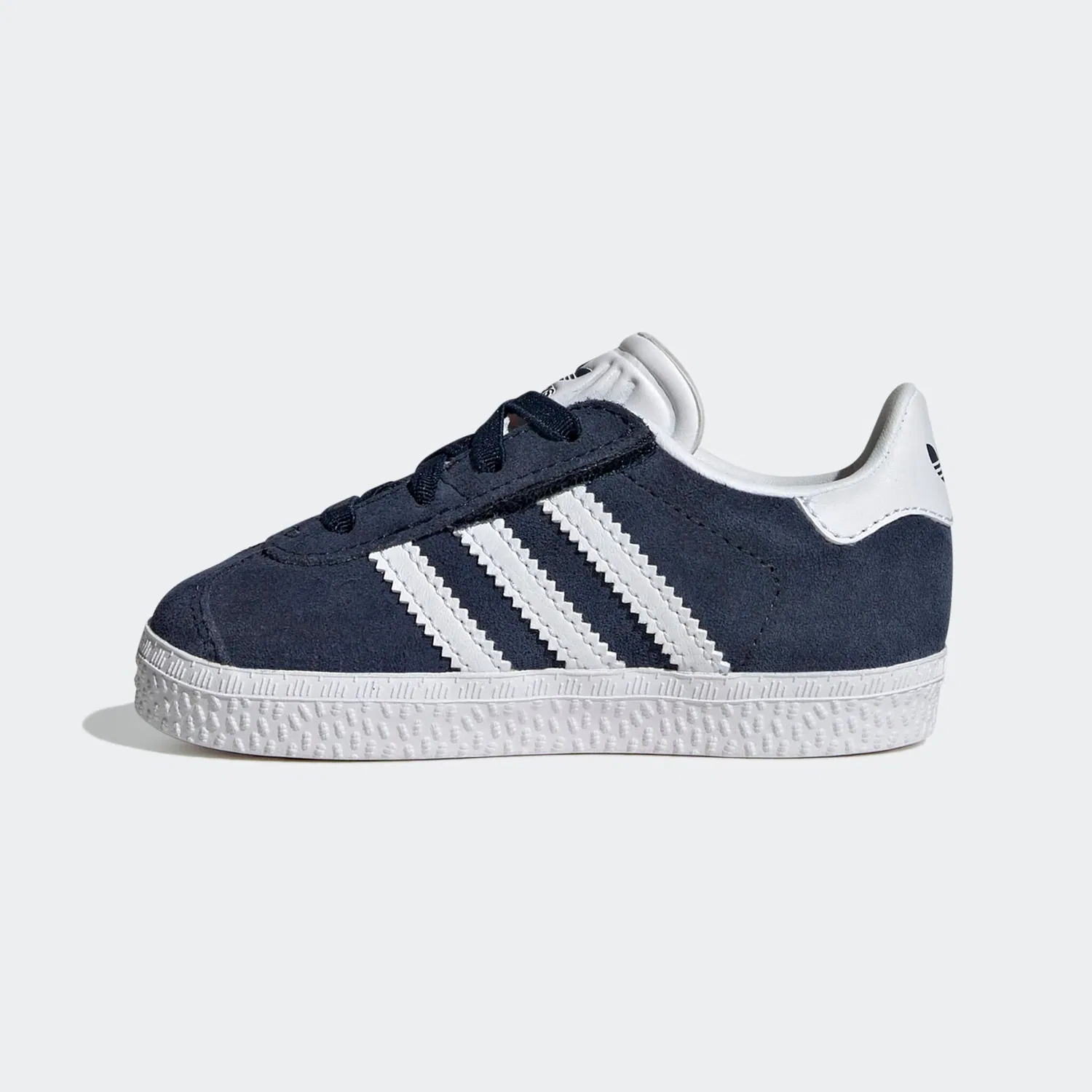Детские кроссовки с эластичными шнурками Adidas Originals, Collegiate Navy/Cloud White — фото 4