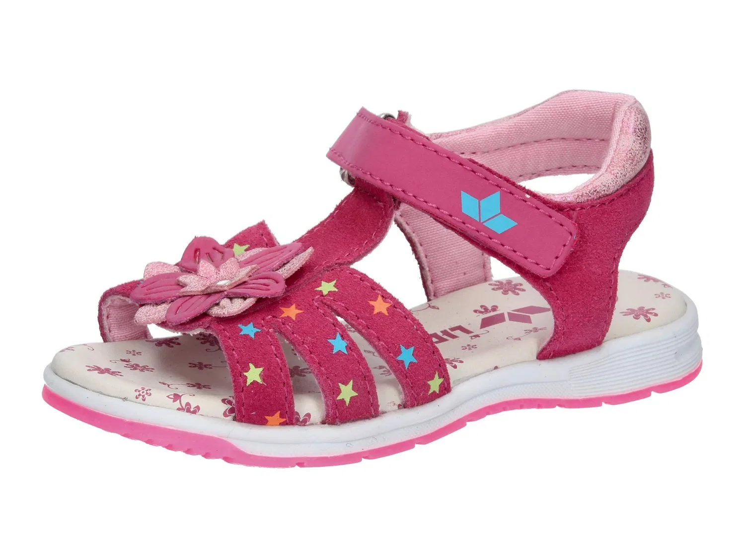 Детские сандалии с липучкой Maja V Lico, Orchideenpink
