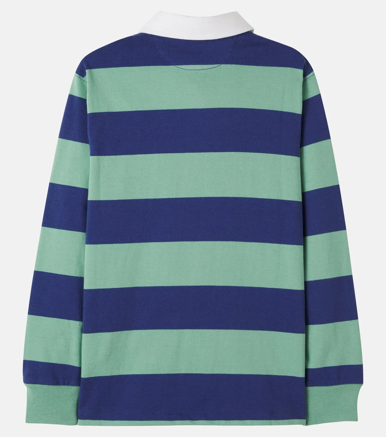 Поло из хлопкового трикотажа в полоску Polo Ralph Lauren Kids, зеленый — фото 3