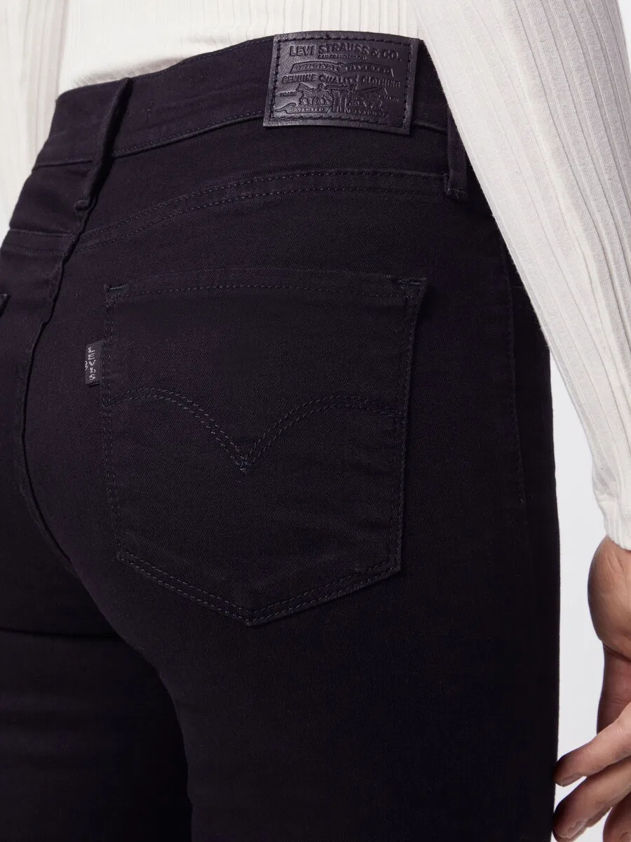 Джинсы LEVI'S Skinny Jeans '720' черного цвета — фото 2
