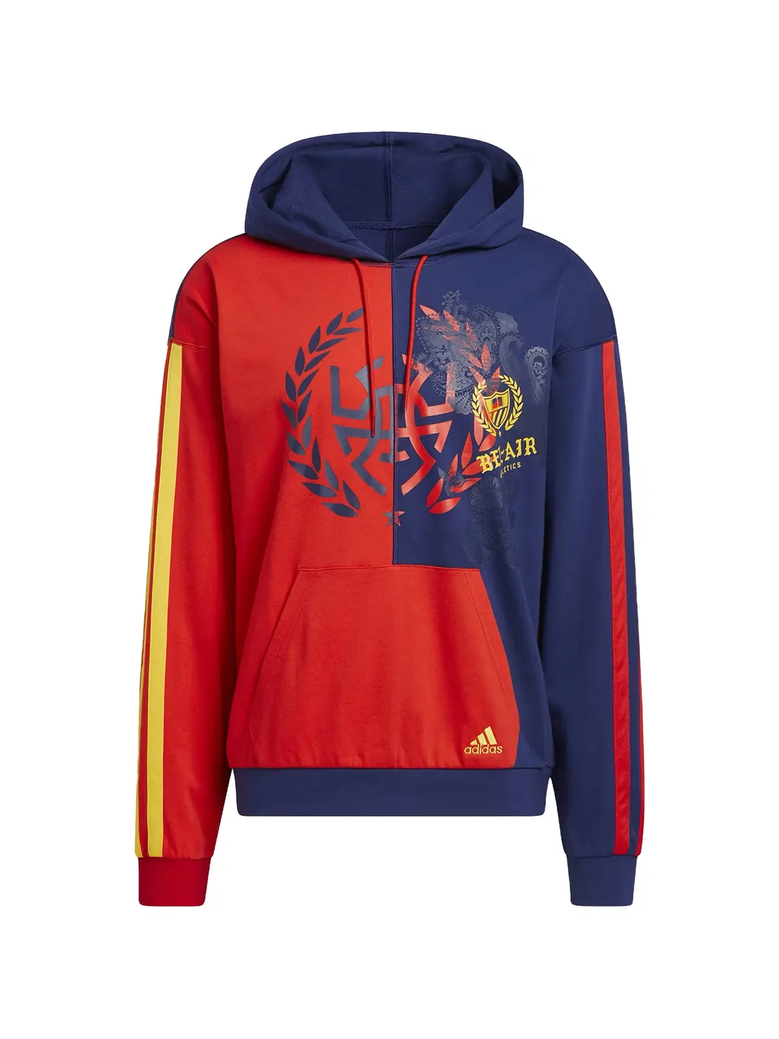 Худи D.O.N Bel Air Academy с капюшоном Adidas, синий