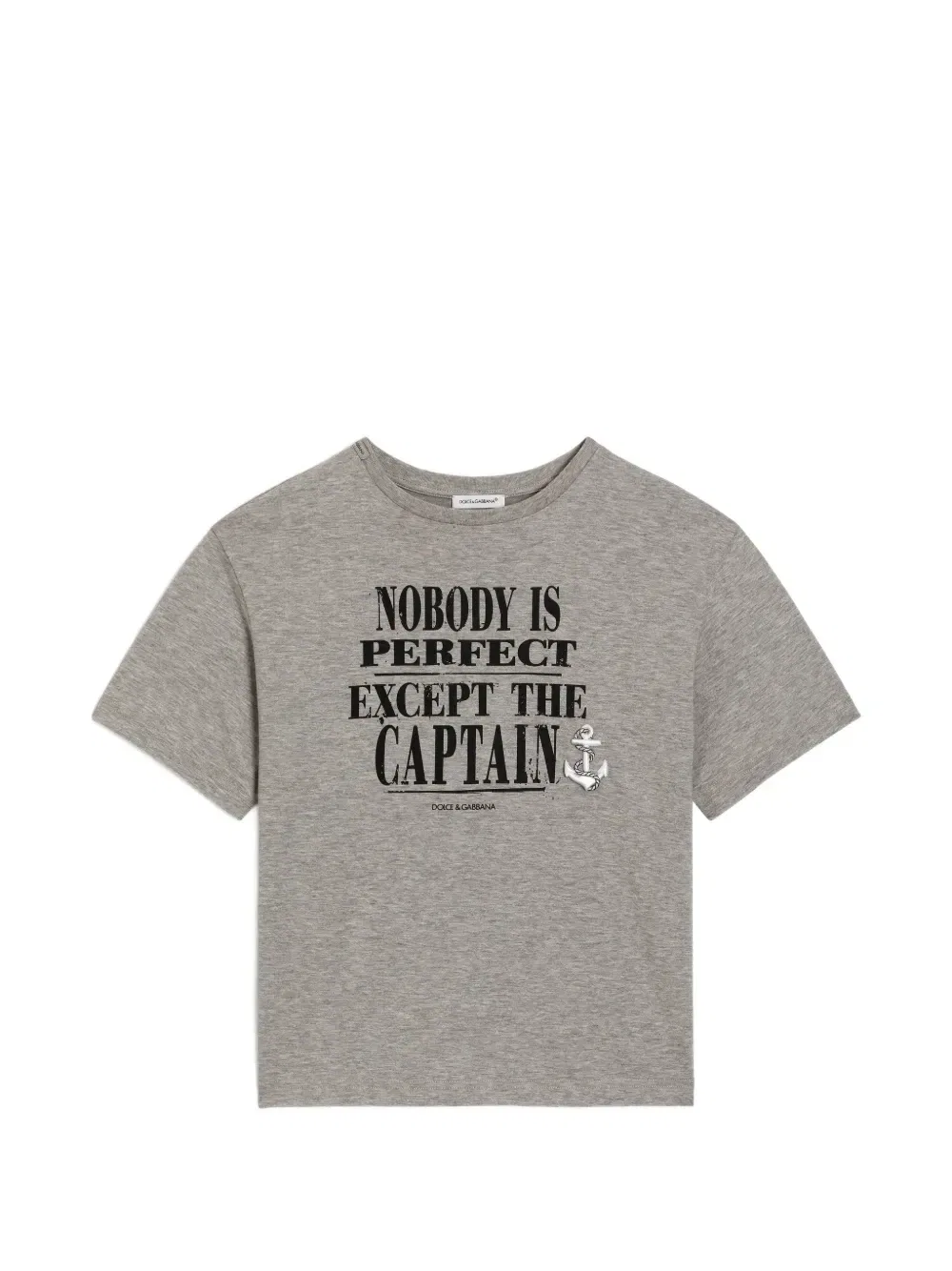 Футболка из джерси Dolce & Gabbana Kids, серый