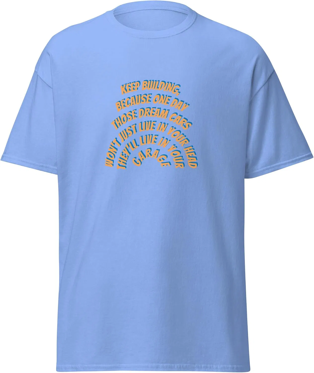 Мужская футболка Classic Dream Cars Tee, светло-голубой