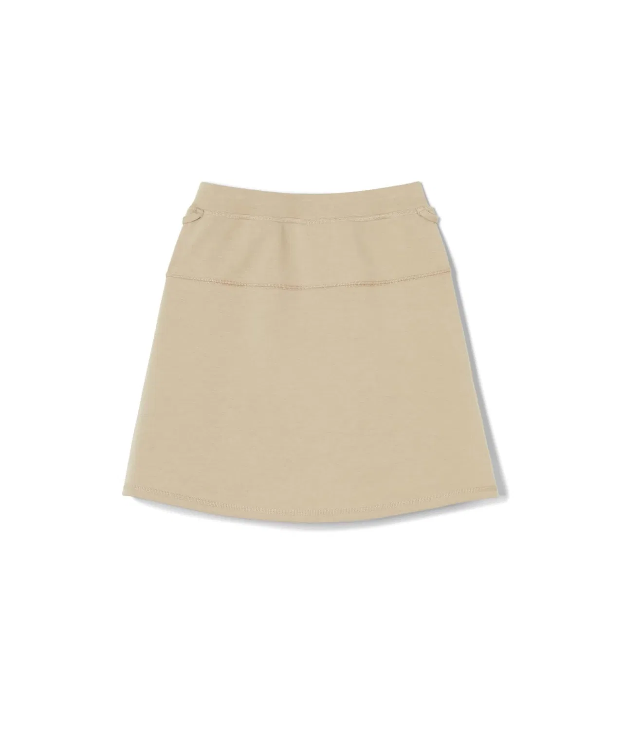 Юбка-шорты Adaptive Pleated Ponte Scooter Skirt (для маленьких и больших детей) French Toast, Khaki — фото 2