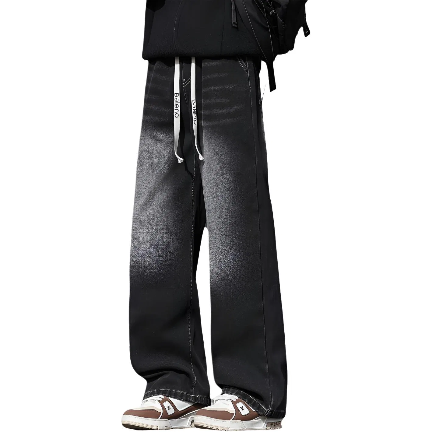Детские джинсы утепленные на флисе BALENO, Black Gray