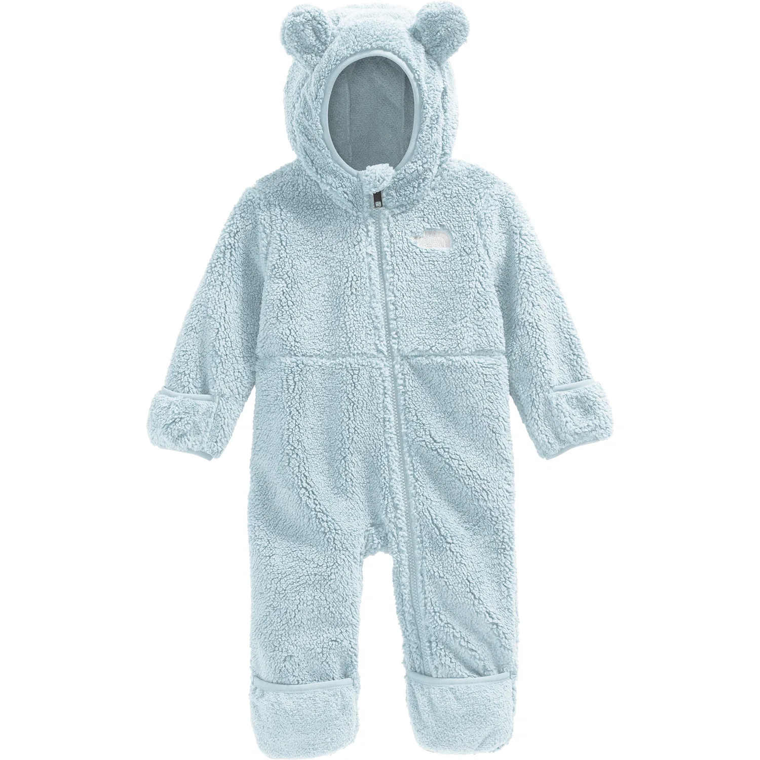 Комбинезон-боди утепленный с капюшоном и медвежьими ушками Baby Campshire One-Piece The North Face, Polar Haze