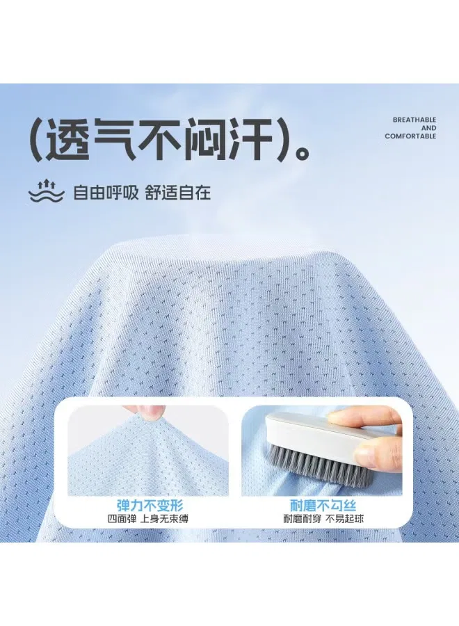 Комплект одежды для мальчиков с коротким рукавом и шортами, модель Cool & Quick-Dry, Jeanswest, синий — фото 4