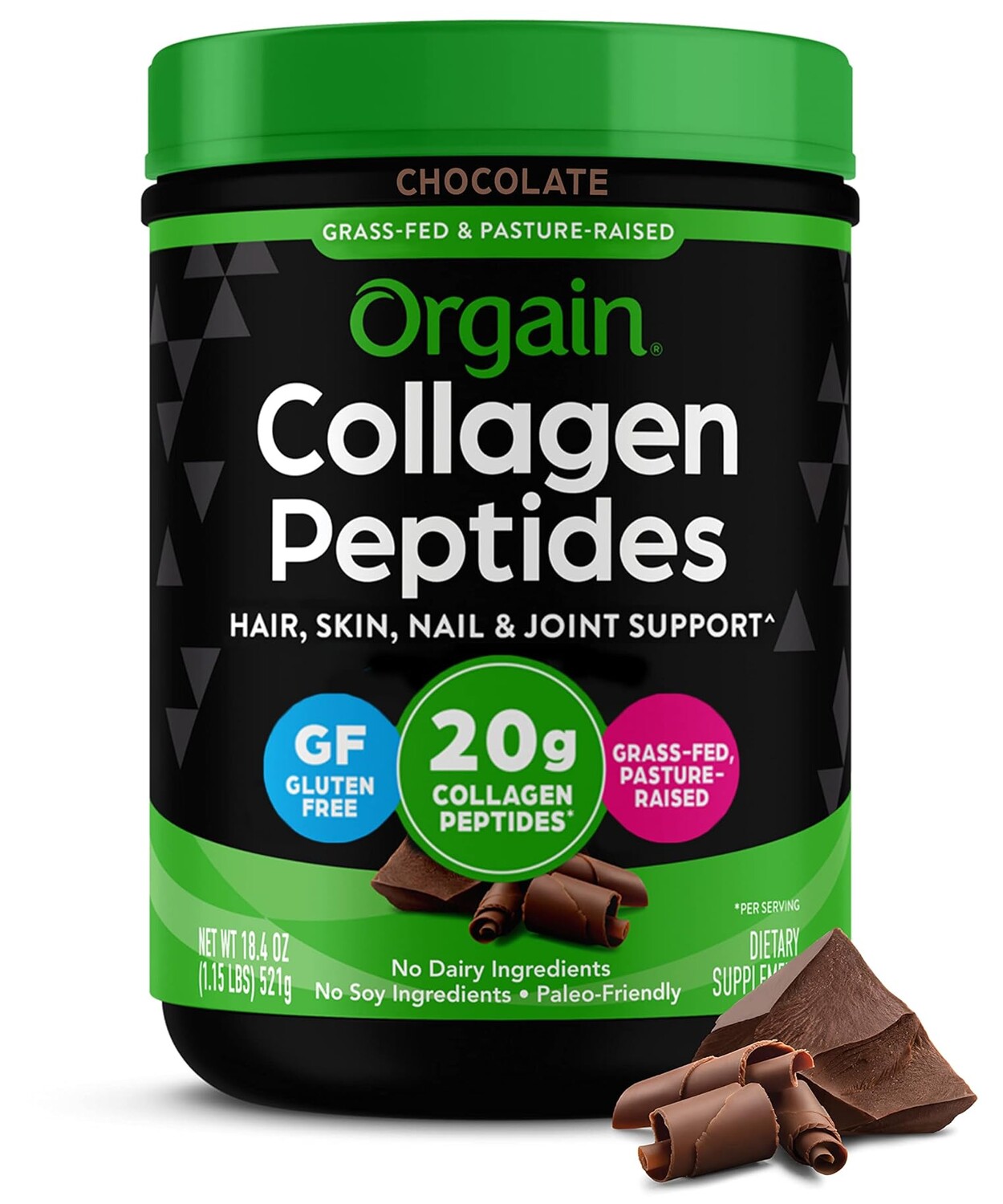 

Коллаген Orgain Hydrolyzed Chocolate, 521 гр