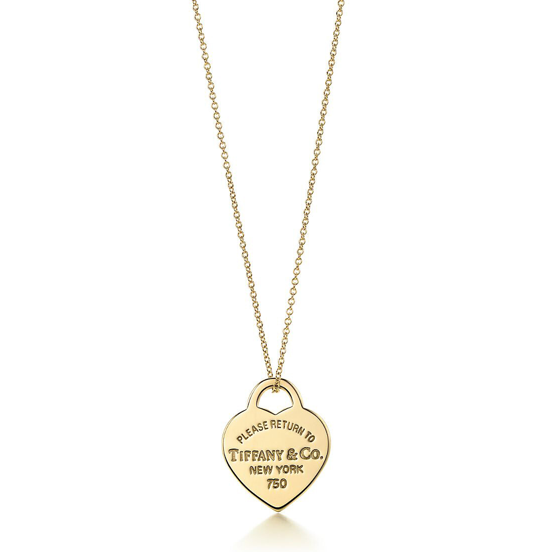 

Подвеска Tiffany & Co. Return to Tiffany Heart Tag, золото