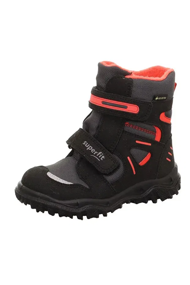 Детские ботинки для девочек водонепроницаемые Superfit, Black — фото 2