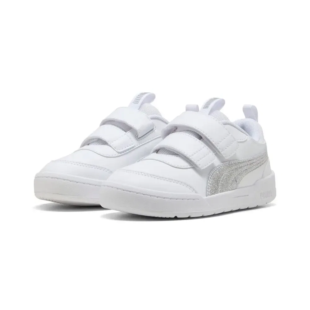Кроссовки низкие Puma Multiflex 2 Glitz FS V PS, белый