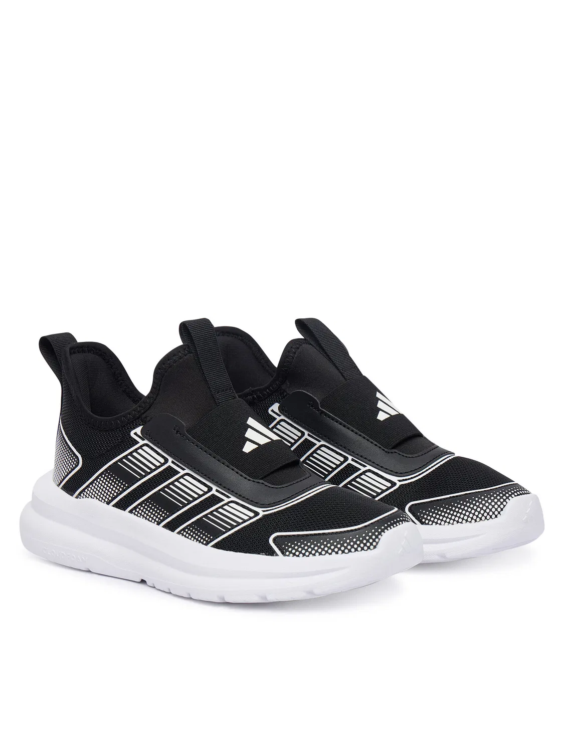 Кроссовки для мальчика Tensaur Comfort Shoes Children Adidas, черный — фото 2