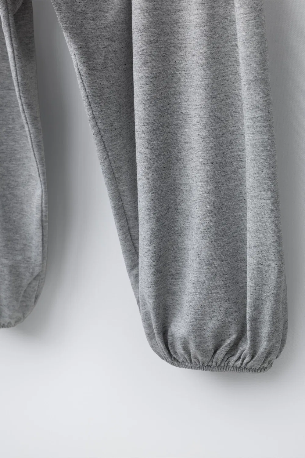 СВЕТЛЫЕ БРЮКИ-САРУЭЛЬ ZARA, Grey Marl — фото 4