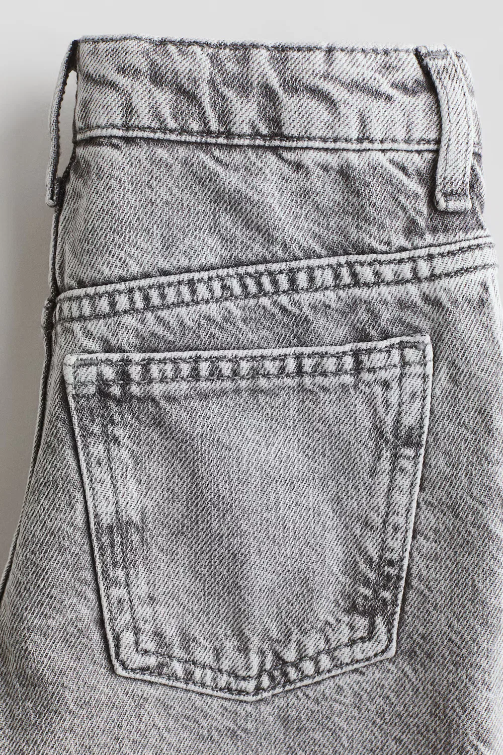 Джинсы свободного кроя H&M, Helles Denimgrau — фото 2