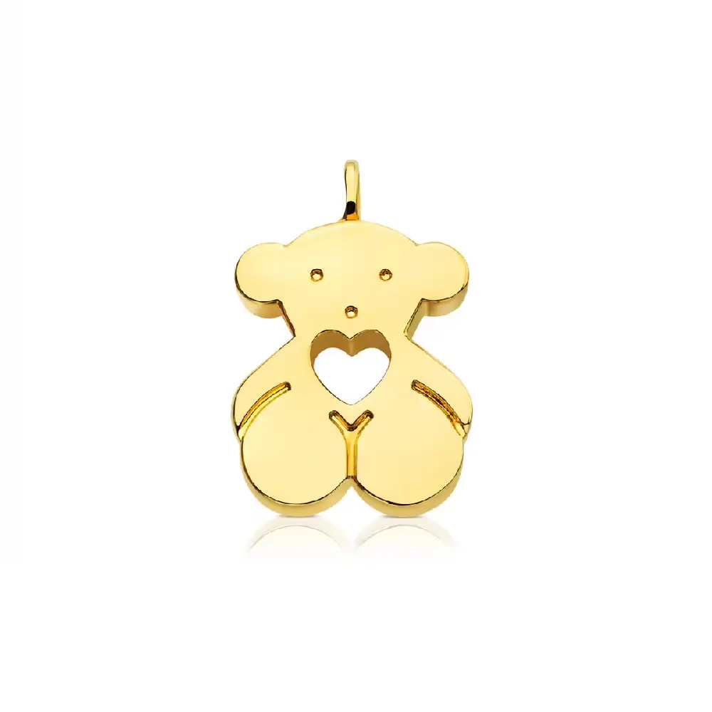 

Подвеска Tous Sweet Dolls Bear Motif With Heart Hole, золото