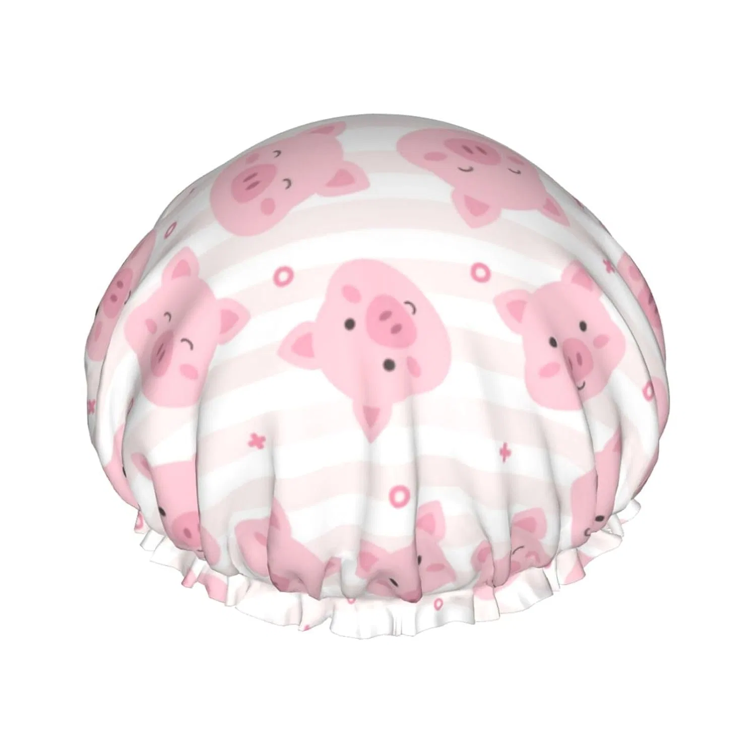 Шапочка для душа Cartoon Schwein, VOSERY, Черный