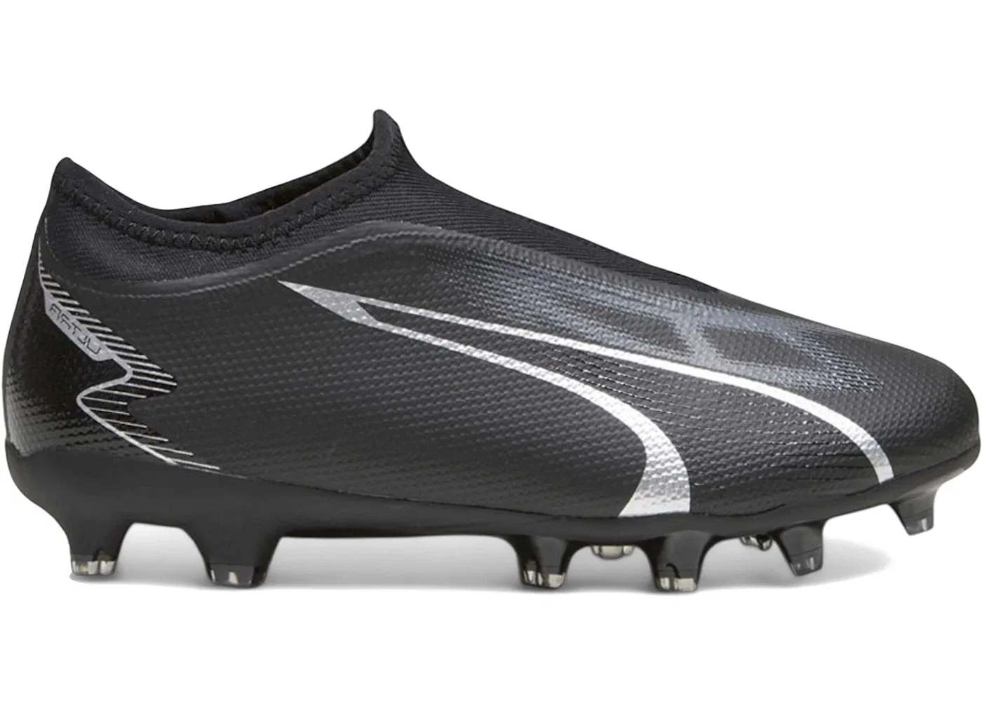 Детские бутсы Puma Ultra Match Laceless FG/AG Eclipse Pack (GS) Puma Black/Asphalt