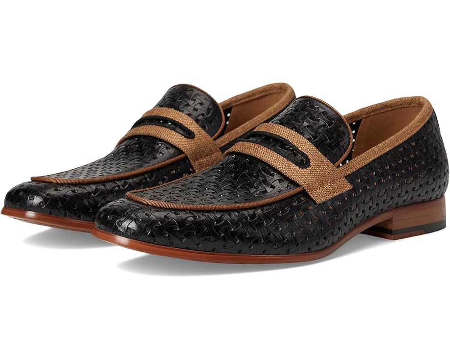 

Лоферы Stacy Adams Winstead Saddle Slip-On, черный
