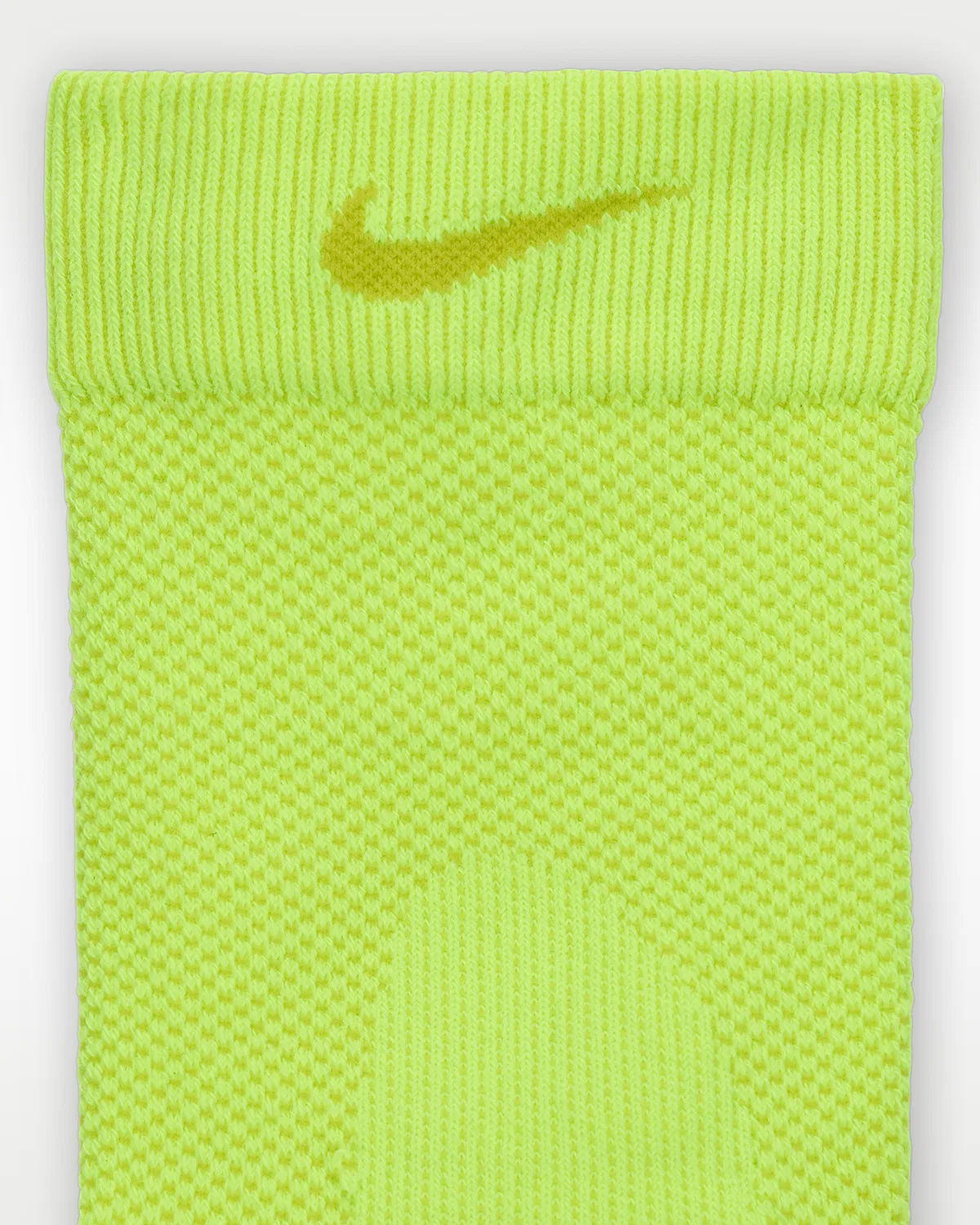 Nike Run Running Micro-Crew Socks (1 пара) Lightweight, Volt/Bright Cactus/Black/Bright Cactus — фото 4