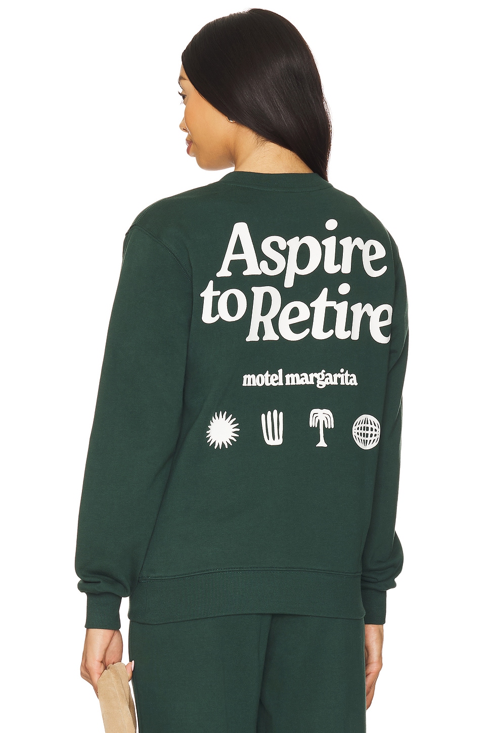 

Толстовка с круглым вырезом Aspire Motel Margarita, forest