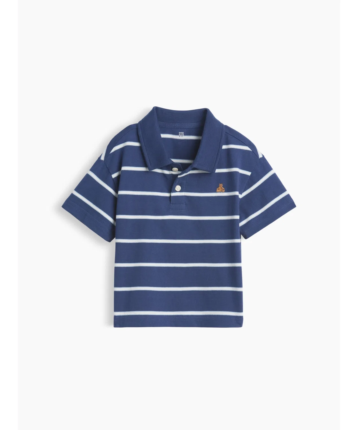 Детское поло с принтом Boxey Polo GAP, Blue