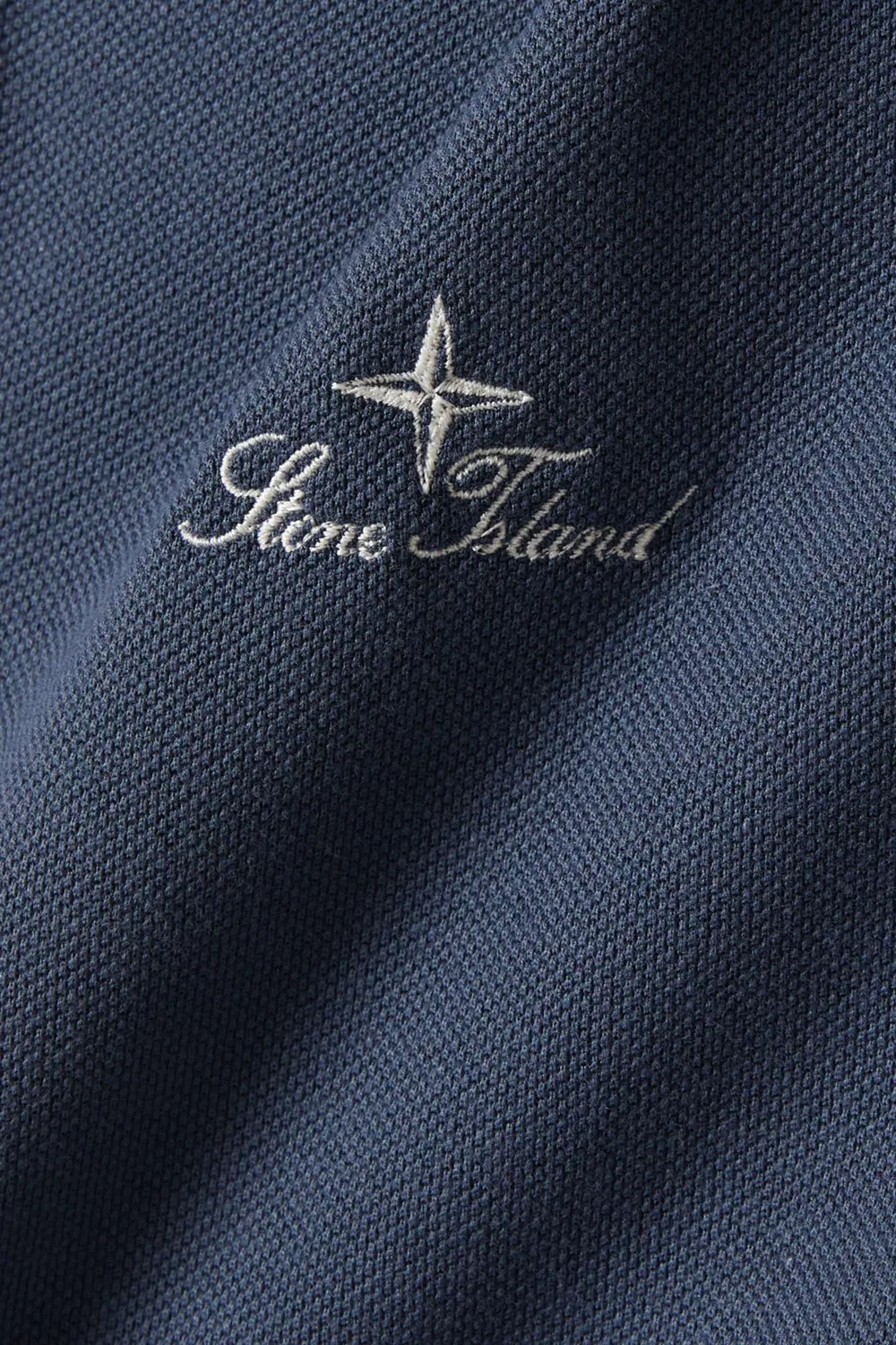 Поло с патчем Tonal Compass Patch Stone Island — фото 4
