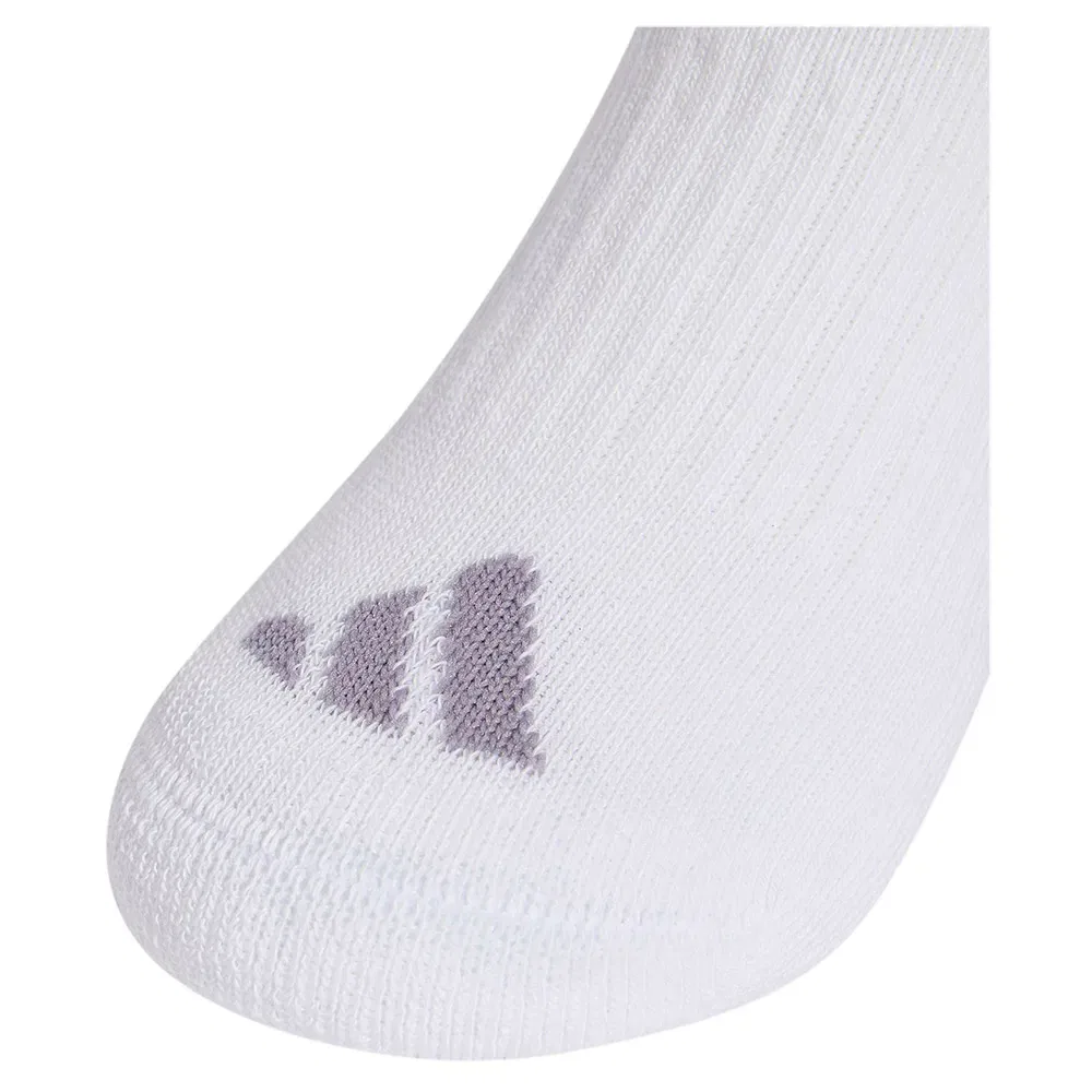Носки спортивные с тремя полосками 3 пары Adidas, мультиколор — фото 4