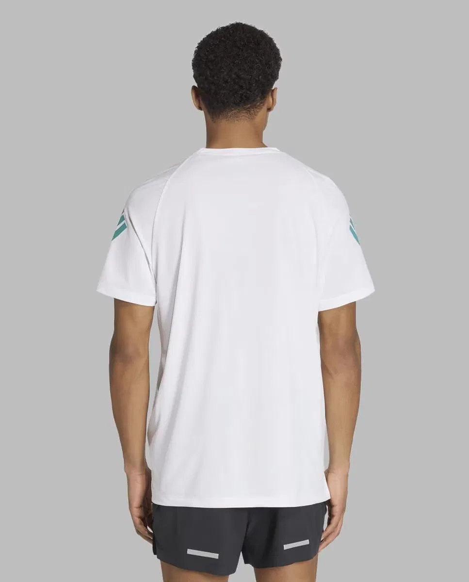 Мужская футболка, Adi365 Better, adidas, белый зеленый — фото 2