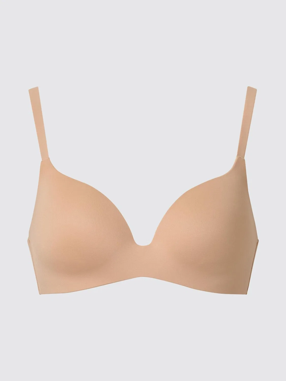 Бюстгальтер без косточек 3D Uniqlo, розовый — фото 3