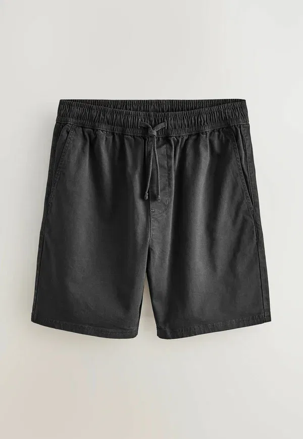 Шорты хлопковые 2 pack regular fit - garment dyed dock - shorts Next, navy, черный/темно-синий — фото 2