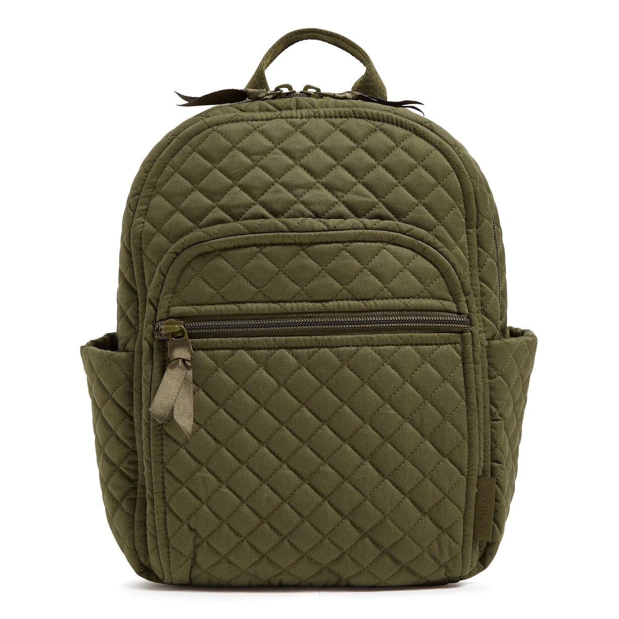 

Рюкзак Vera Bradley Cotton Small Women's, стеганый хаки