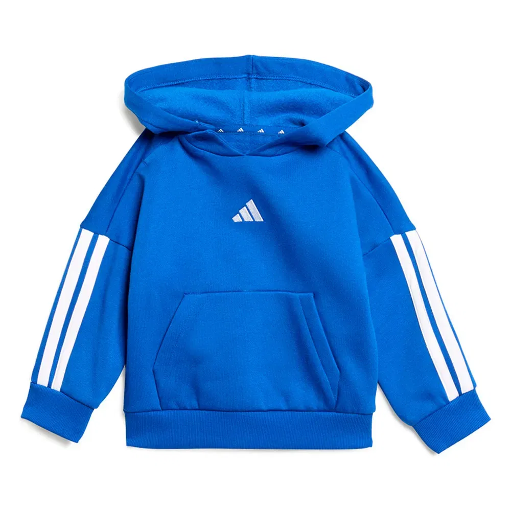 Детский спортивный комплект для девочек с логотипом Adidas, Blue — фото 2