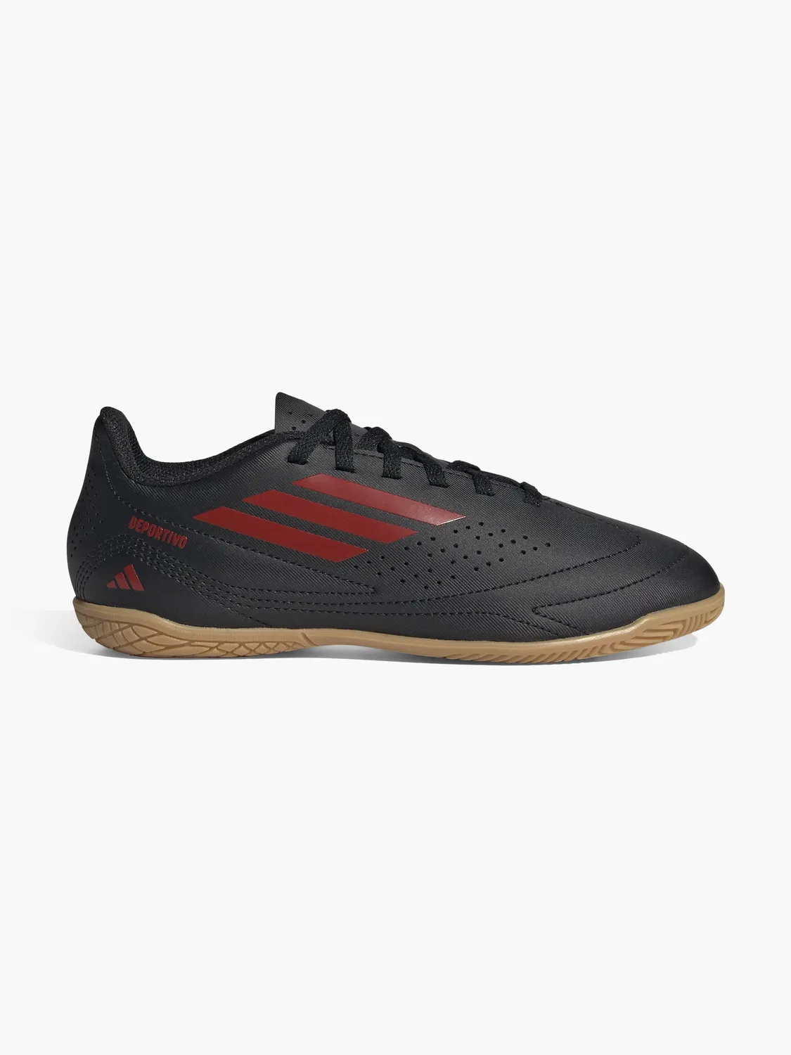 Детские футбольные бутсы для зала Adidas Deportivo III IN J, черный