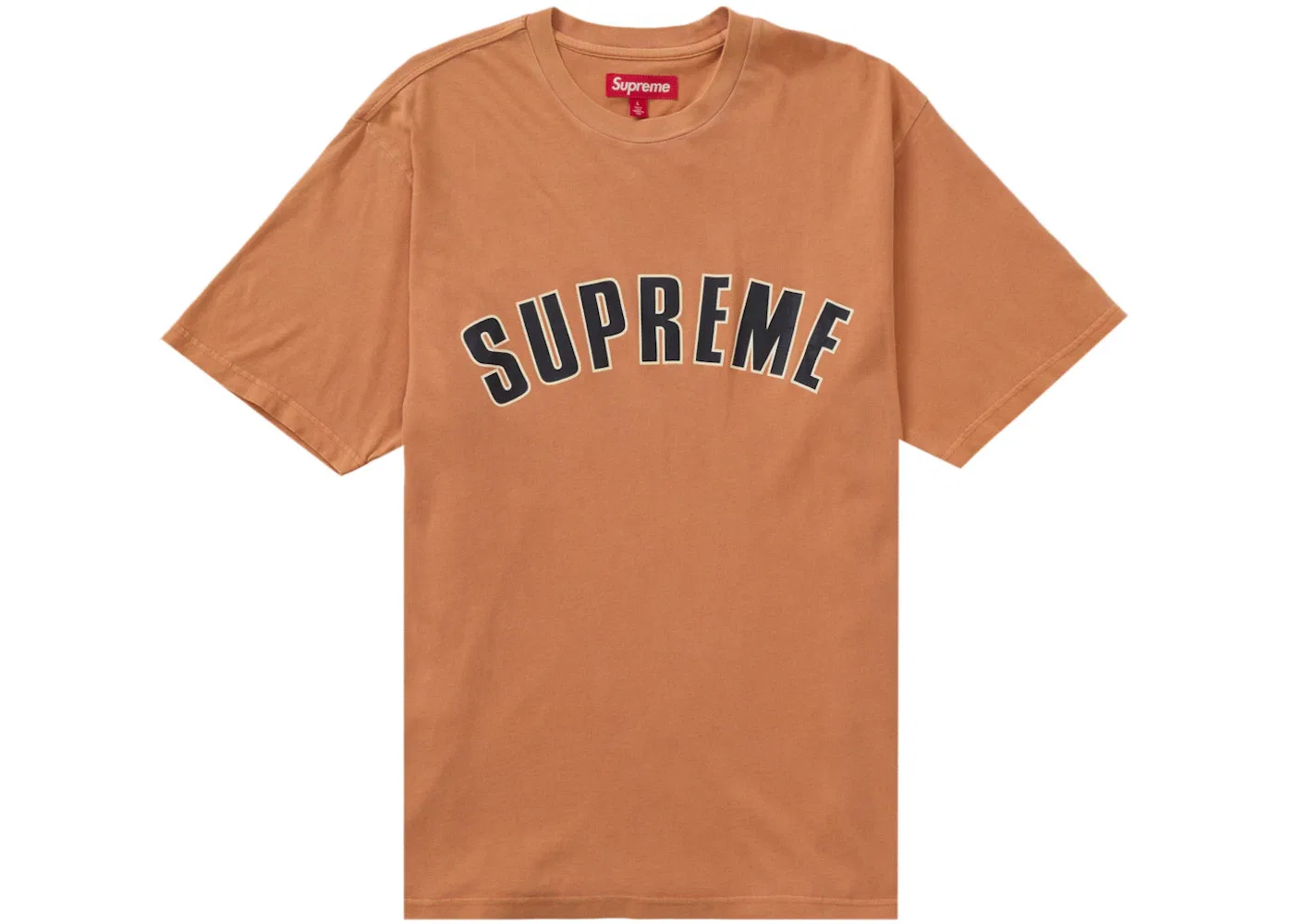 Мужская футболка с принтом Cracked Arc Supreme, Orange