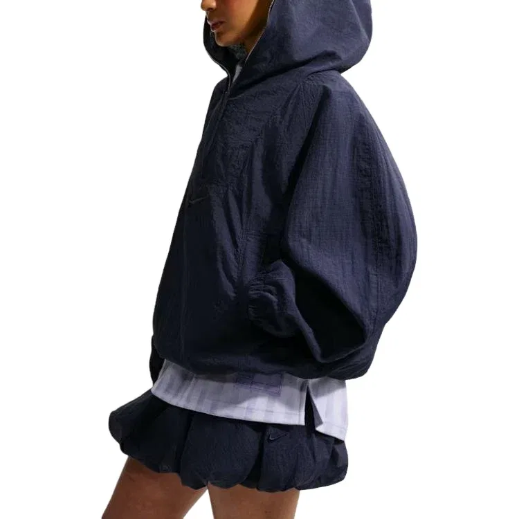 Женская футболка с длинным рукавом Nike Runway Lightweight Top, синий — фото 4