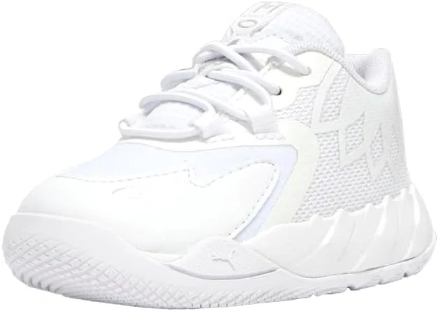 Детские кроссовки для мальчиков Mb.01 PUMA, White — фото 2