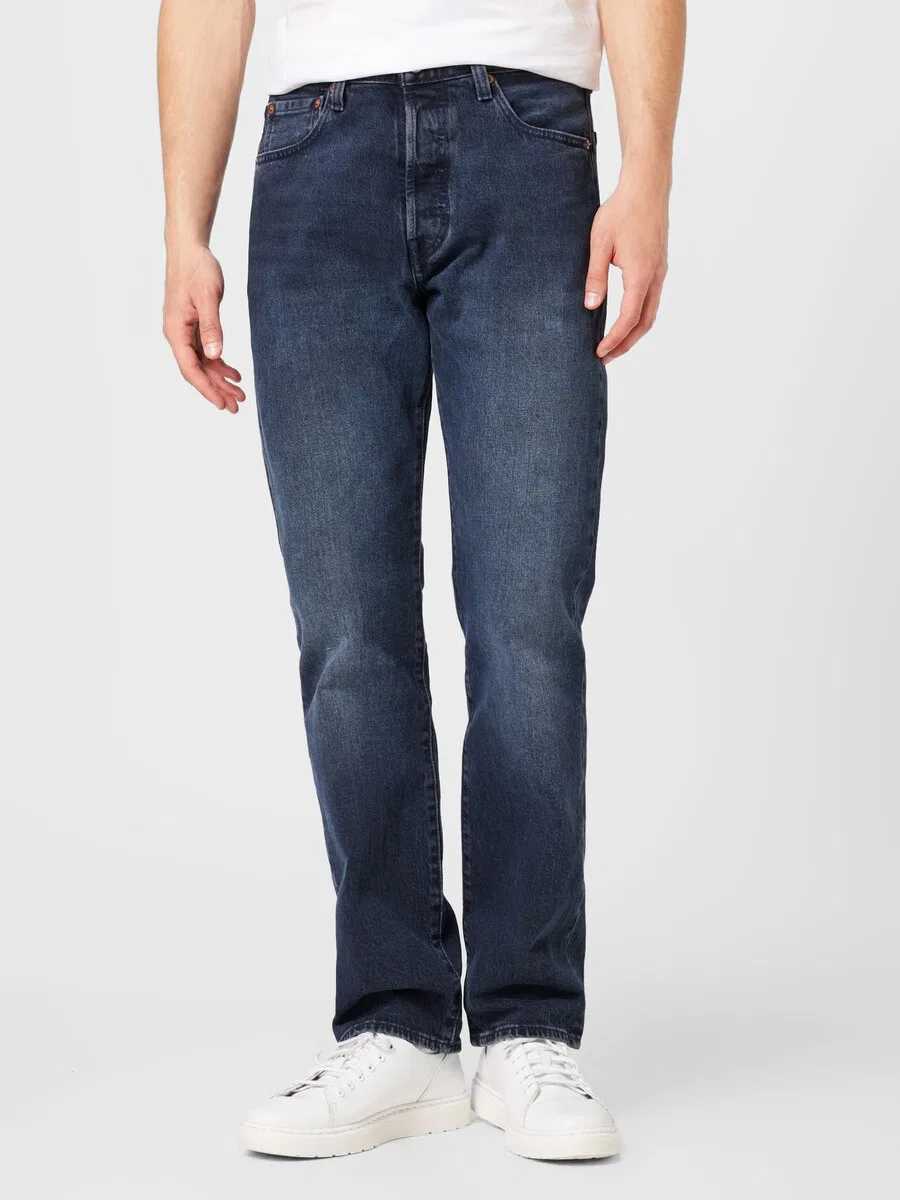 Джинсы LEVI'S Regular '501 Levi's' цвета индиго — фото 3