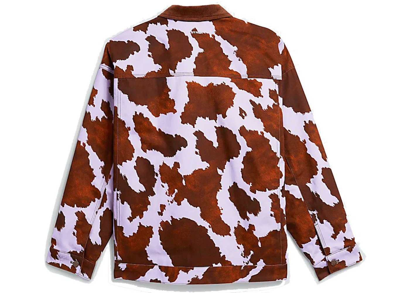 Унисекс куртка с принтом Cow-Print Jacket (All Gender) Adidas, AOP Cow Hide/Purple Glow — фото 2