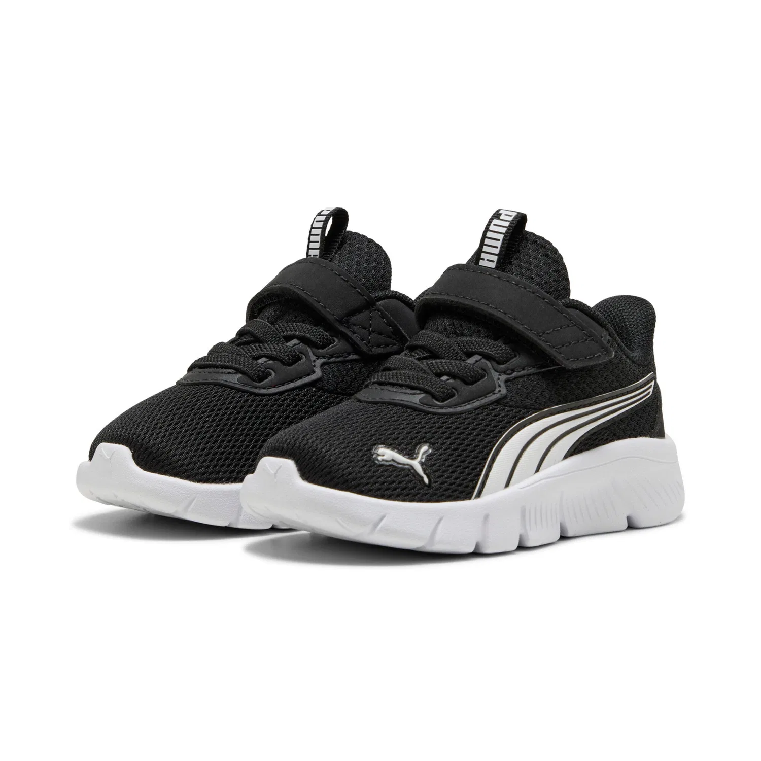 Детские кроссовки с атм. сеткой FLEXFOCUS MODERN AC INF PUMA, Black/White