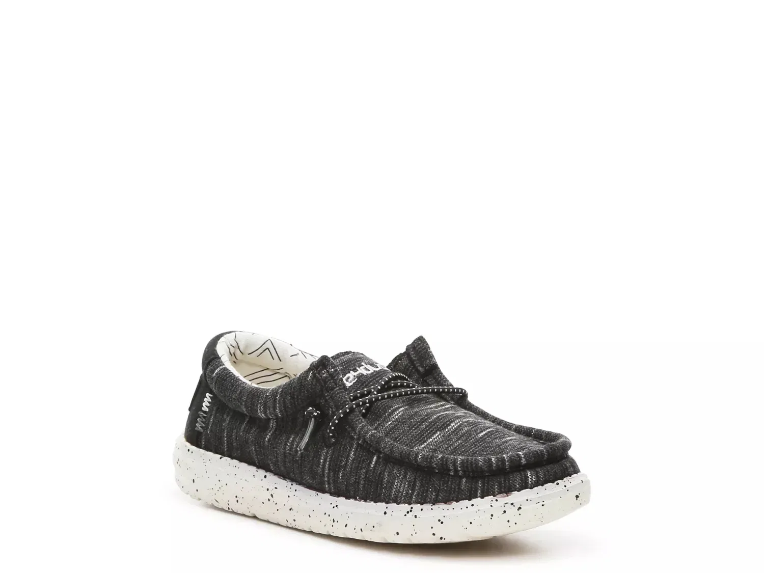 Слипоны Wally Stretch Slip-On, HEYDUDE, черный