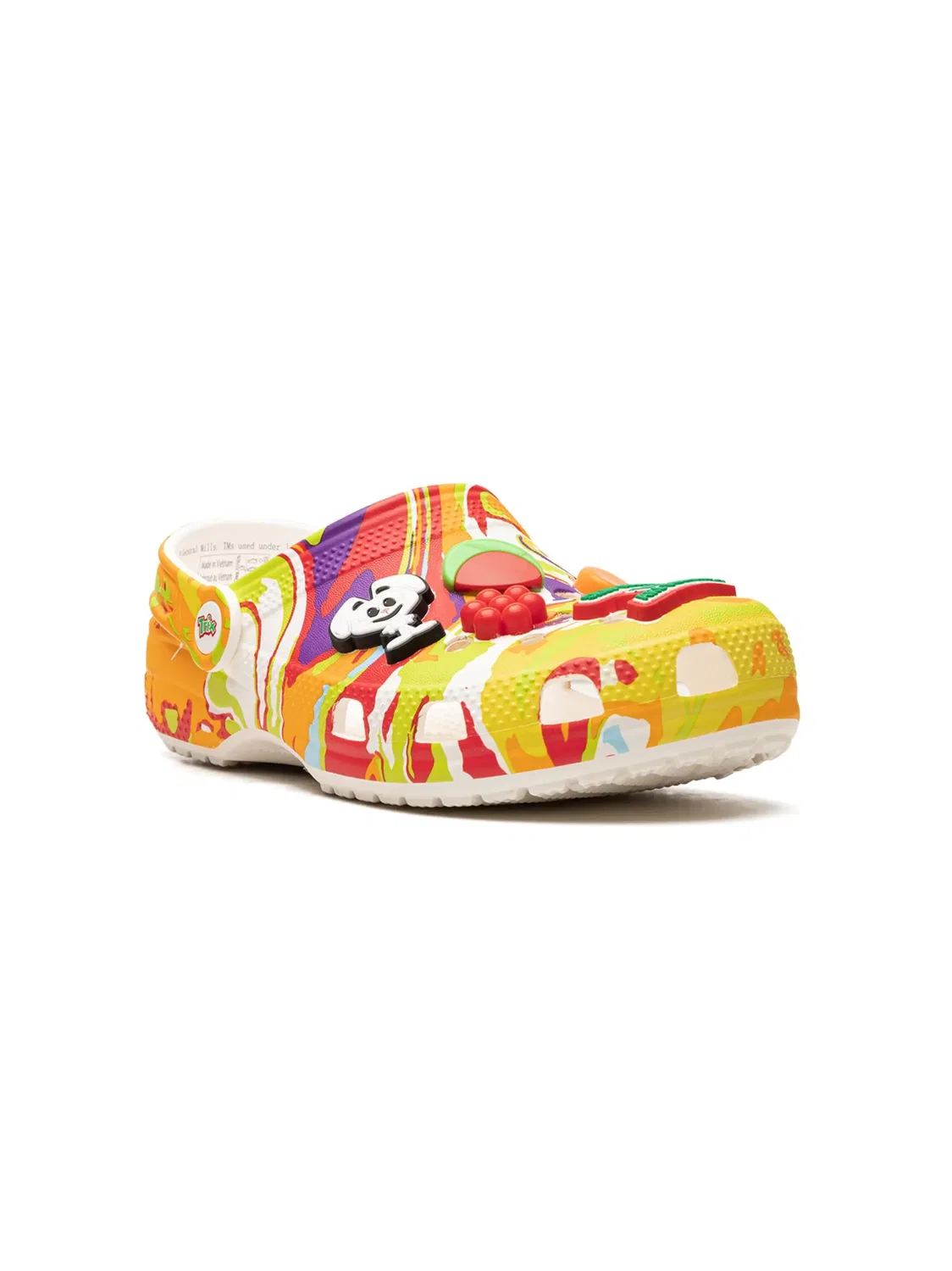 Кроксы Classic из коллаборации с Trix Crocs, зеленый