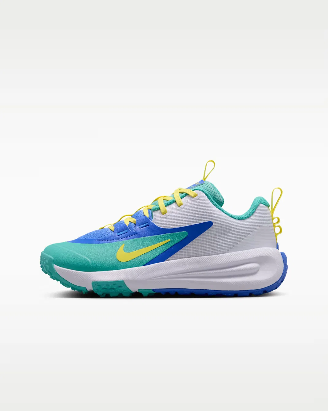 Обувь для детей постарше Nike Cross Turf, Washed Teal/Light Racer Blue/Old Royal/Sonic Yellow