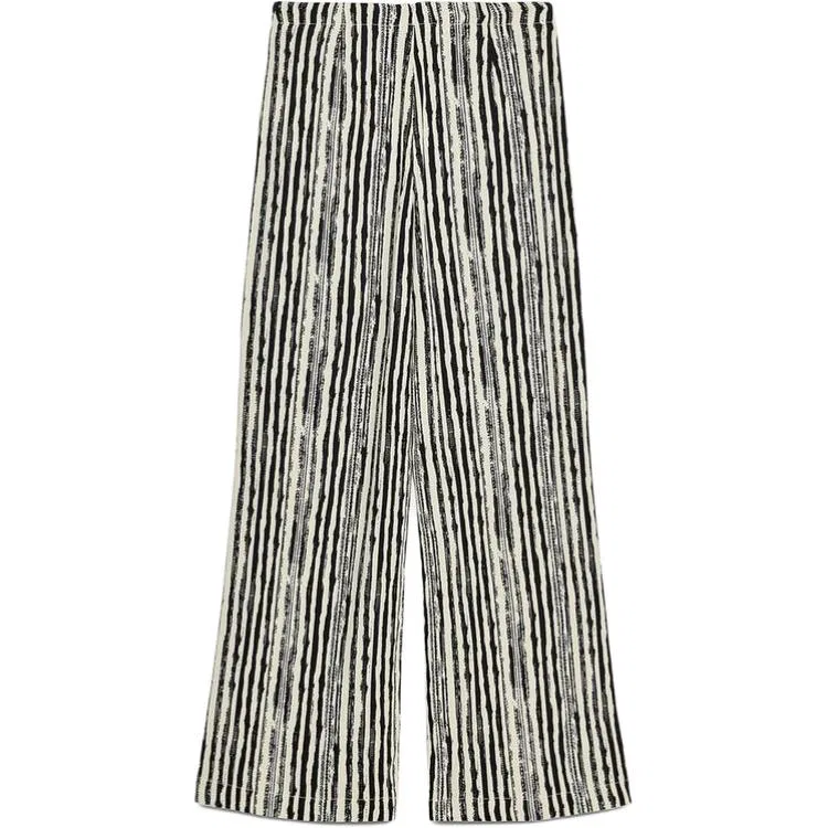 Женские повседневные брюки с полосатым принтом ZARA, Stripes — фото 3