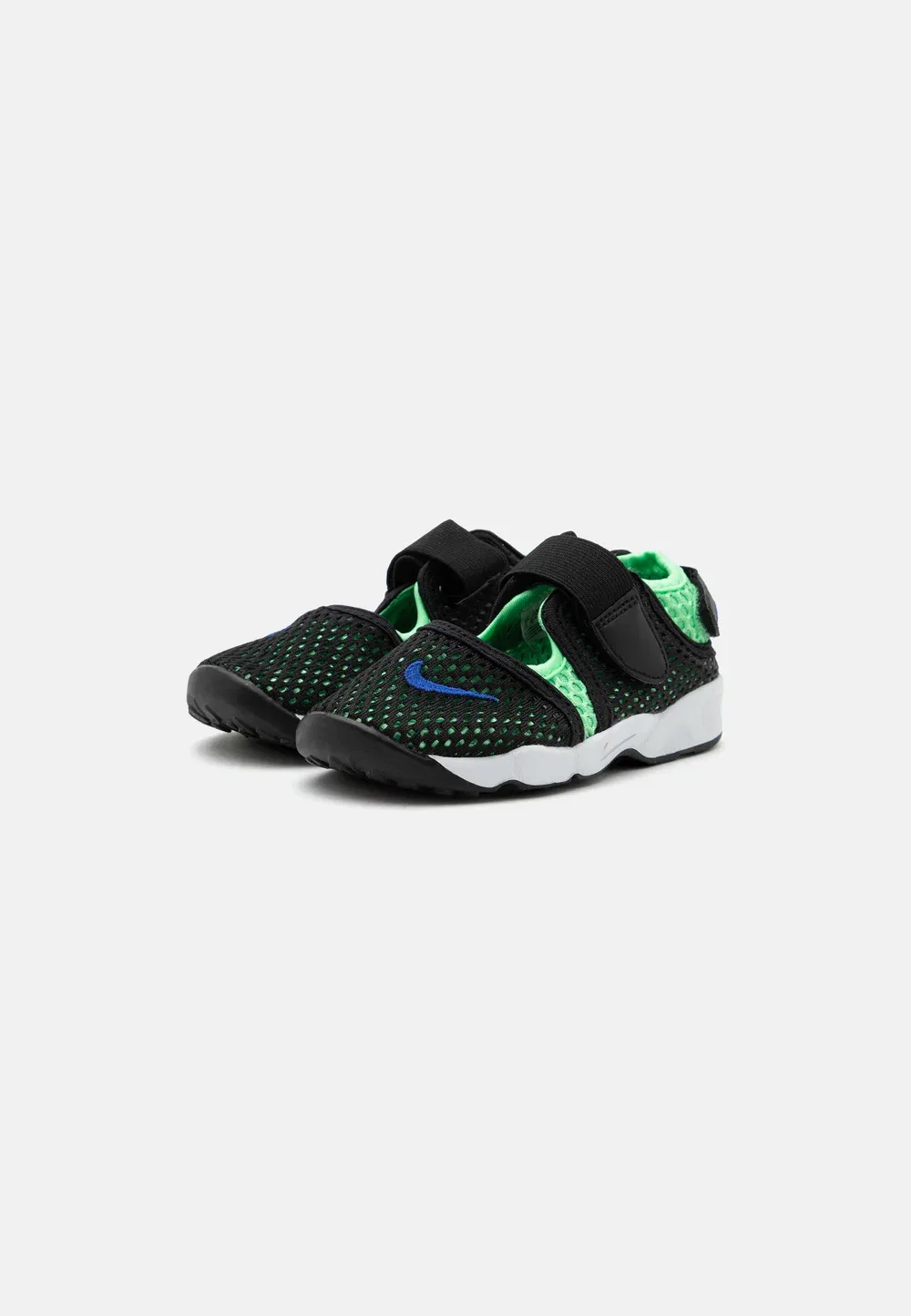 Кроссовки Rift 2 унисекс Nike Sportswear, Black/Old Royal/Illusion Green/White — фото 2