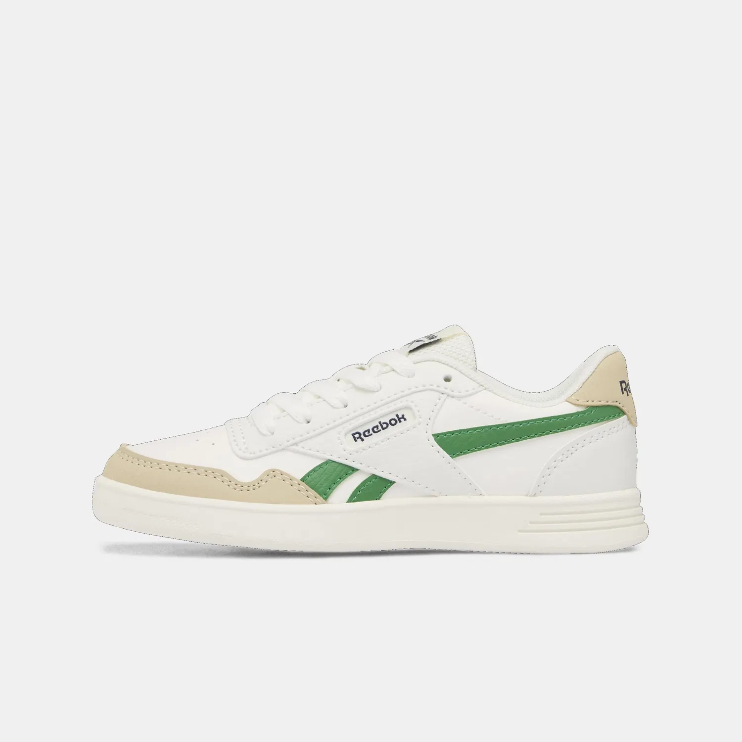 Детские кроссовки Reebok Court Advance, Chalk Classicbeige Glengreen — фото 3