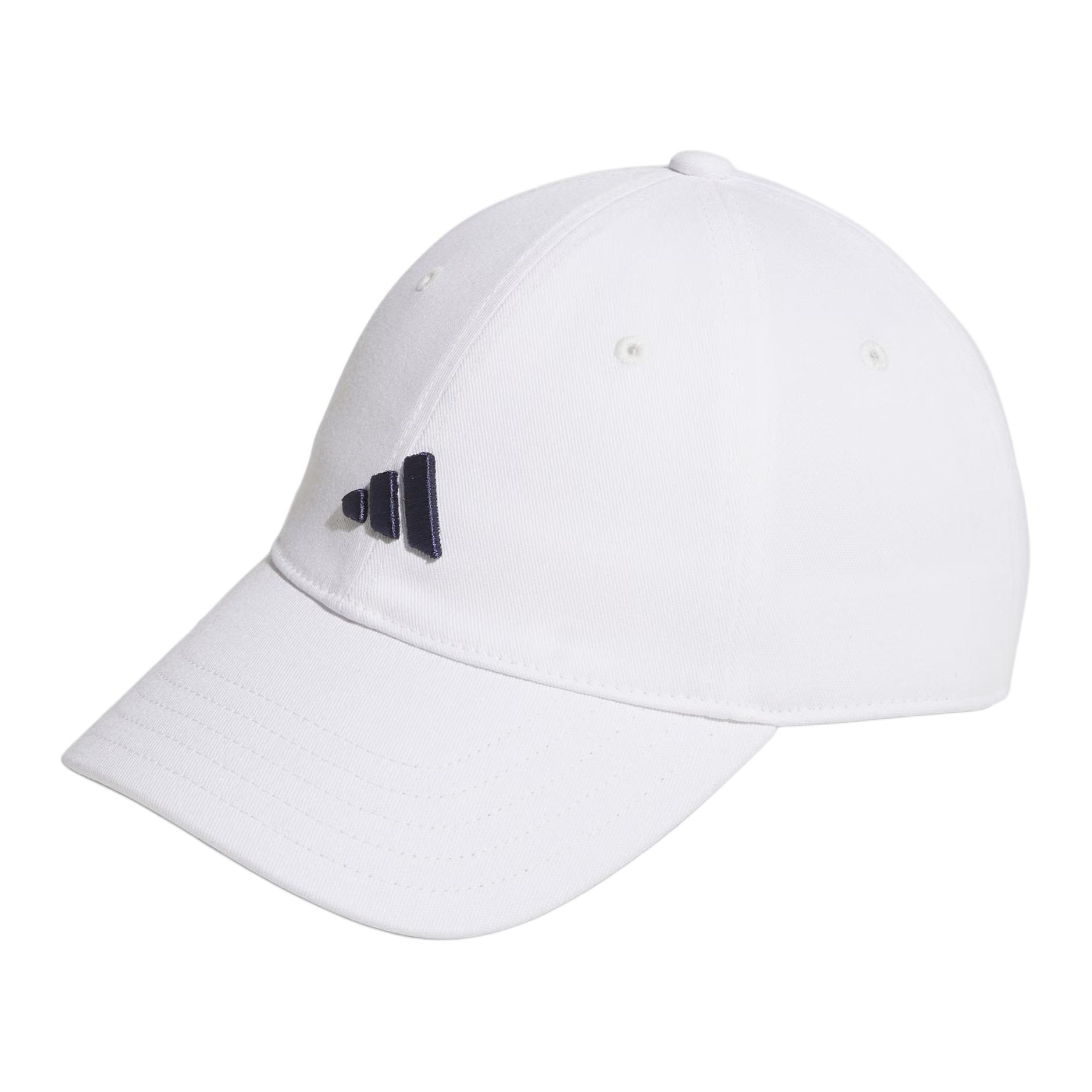 

Adidas Бейсболка унисекс белая, White